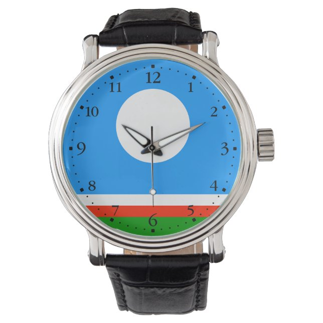 Montre Drapeau de Sakha (devant)