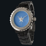 Montre Drapeau de Somalie<br><div class="desc">Un cadeau idéal pour tous ceux qui sont patriotes de leur pays !</div>