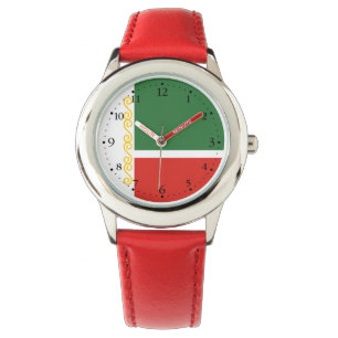 Montre Drapeau de Tchétchénie