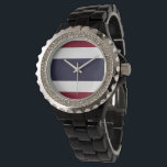 Montre Drapeau de Thaïlande<br><div class="desc">Un cadeau idéal pour tous ceux qui sont patriotes de leur pays !</div>