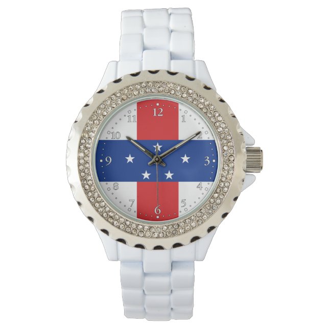Montre Drapeau des Antilles Pays-Bas (devant)