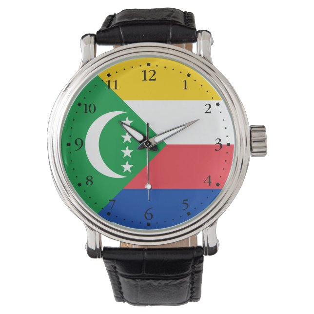Montre Drapeau des Comores (devant)