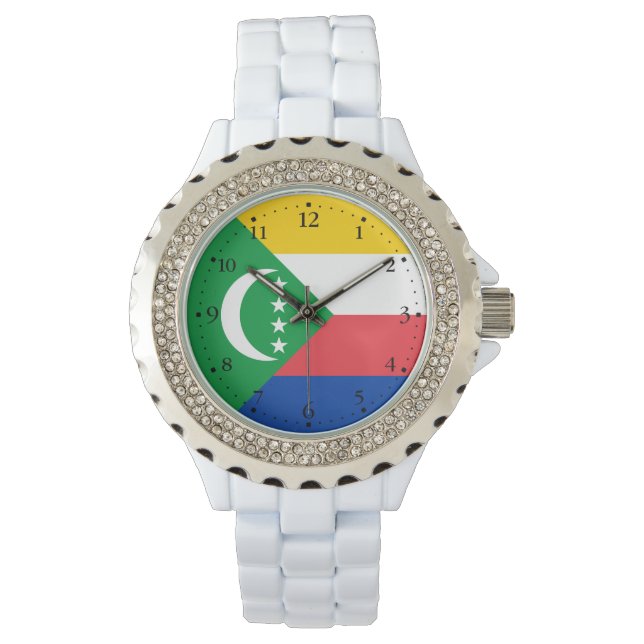 Montre Drapeau des Comores (devant)