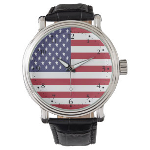 Montre Drapeau des États-Unis