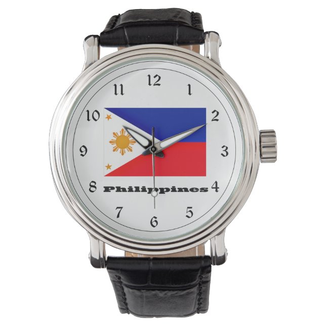 Montre Drapeau des Philippines (devant)