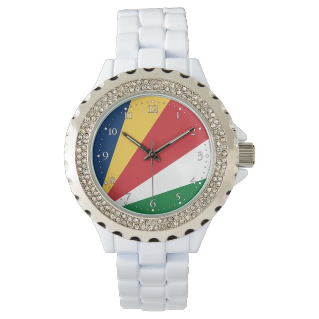 Montre Drapeau des Seychelles (devant)