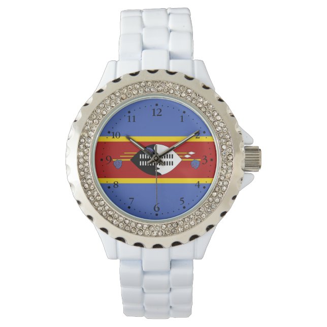 Montre Drapeau d'Eswatini (devant)