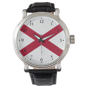 Montre Drapeau d'État de l'Alabama