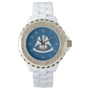 Montre Drapeau d'État de Louisiane