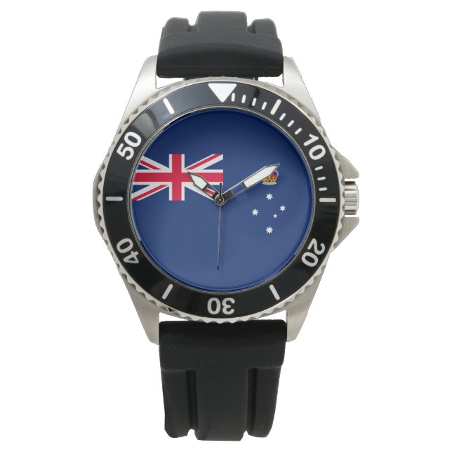 Montre Drapeau d'État de Victoria (Australie) (devant)