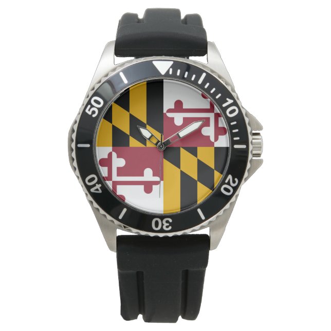 Montre Drapeau d'État du Maryland (devant)