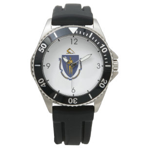 Montre Drapeau d'État du Massachusetts