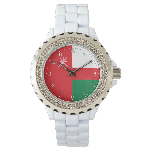 Montre Drapeau d'Oman (devant)