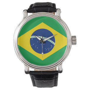 Montre drapeau du Brésil