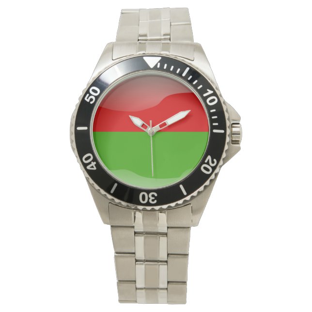 Montre Drapeau du Burkina (devant)