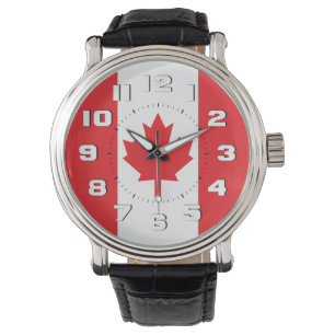Montre Drapeau du Canada