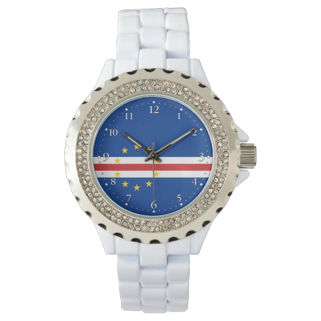 Montre Drapeau du Cap-Vert (devant)