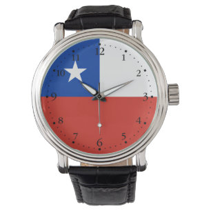 Montre Drapeau du Chili