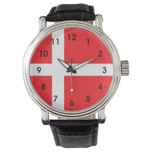 Montre Drapeau du Danemark