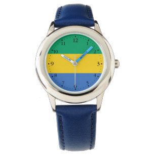 Montre Drapeau du Gabon