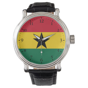 Montre Drapeau du Ghana