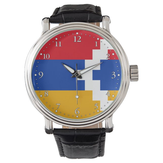 Montre Drapeau du Haut-Karabagh (devant)