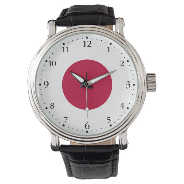 Montre Drapeau du Japon (devant)