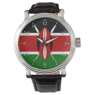 Montre Drapeau du Kenya