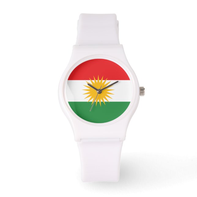 Montre Drapeau du Kurdistan (Recto)