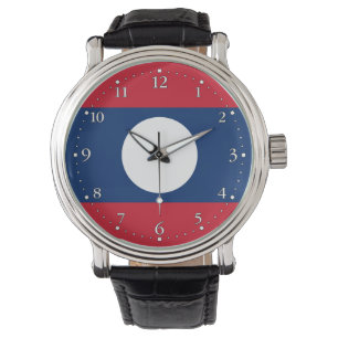 Montre Drapeau du Laos