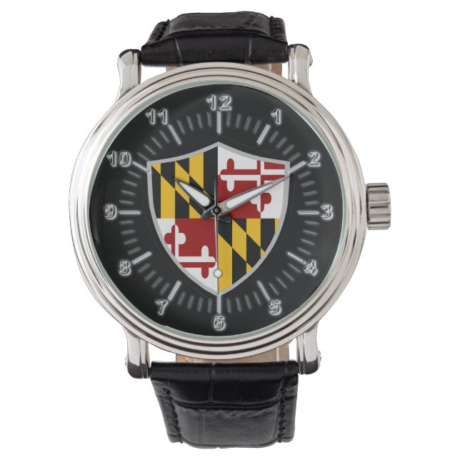 Montre Drapeau du Maryland (devant)