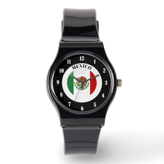 Montre Drapeau du Mexique (Recto)