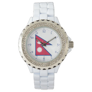 Montre Drapeau du Népal