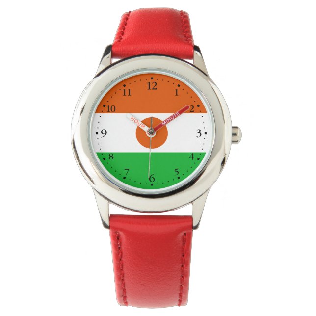 Montre Drapeau du Niger (devant)