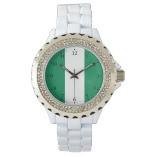 Montre Drapeau du Nigeria