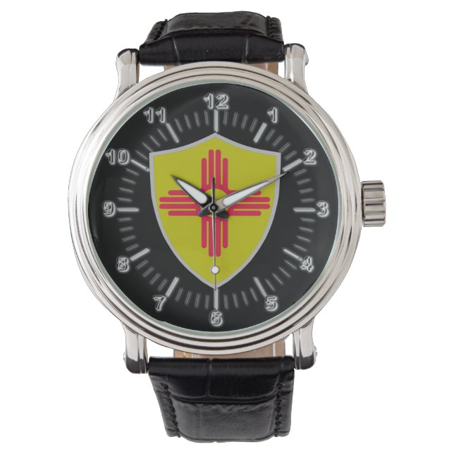 Montre Drapeau du Nouveau Mexique (devant)