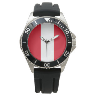 Montre Drapeau du Pérou
