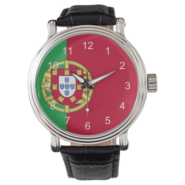 Montre Drapeau du Portugal (devant)