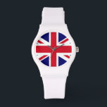 Montre Drapeau du Royaume-Uni (Union Jack)<br><div class="desc">Drapeau du Royaume-Uni</div>