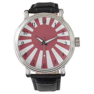 Montre Drapeau du Soleil Levant impérial japonais, d'Edo 