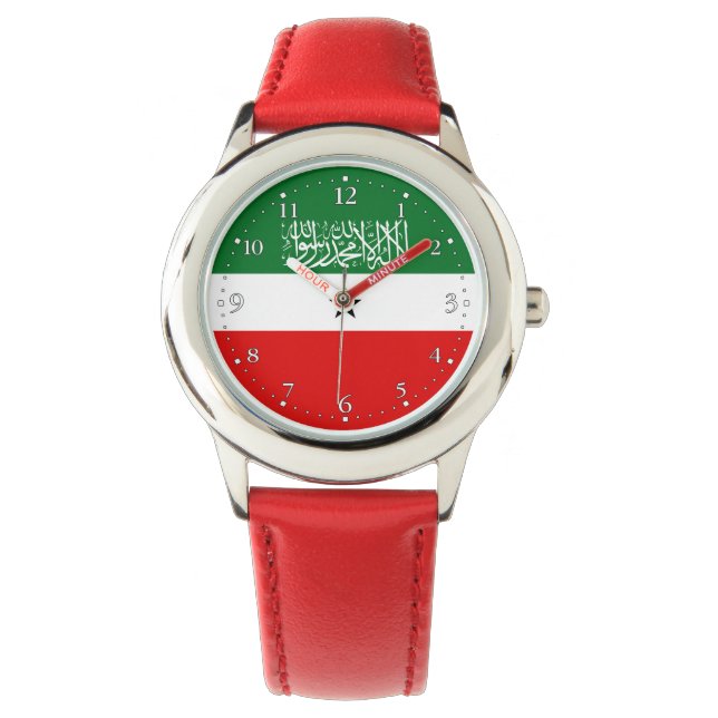 Montre Drapeau du Somaliland (devant)