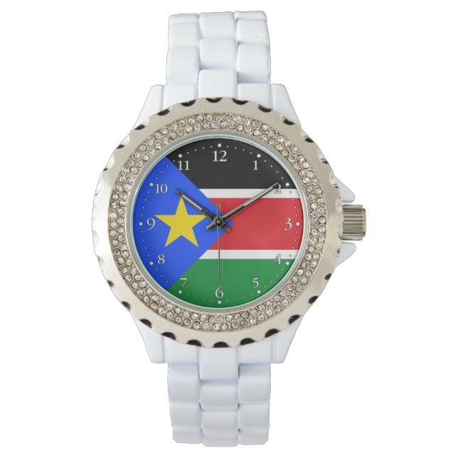 Montre Drapeau du Soudan du Sud (devant)