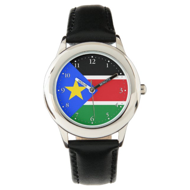 Montre Drapeau du Soudan du Sud (devant)