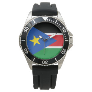 Montre Drapeau du Soudan du Sud (Afrique)