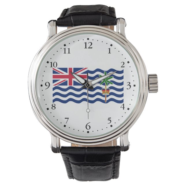 Montre Drapeau du Territoire britannique de l'océan Indie (devant)