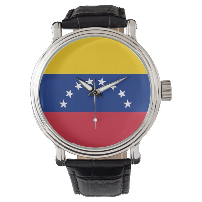 Montre Drapeau du Venezuela (devant)