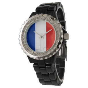 Montre drapeau français