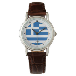 Montre Drapeau grec & Grèce tendance mode / design montr