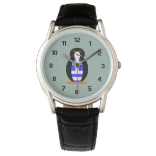 Montre Drapeau grec Penguin