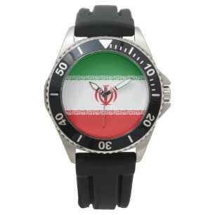 Montre Drapeau iranien (Iran) (Persan)